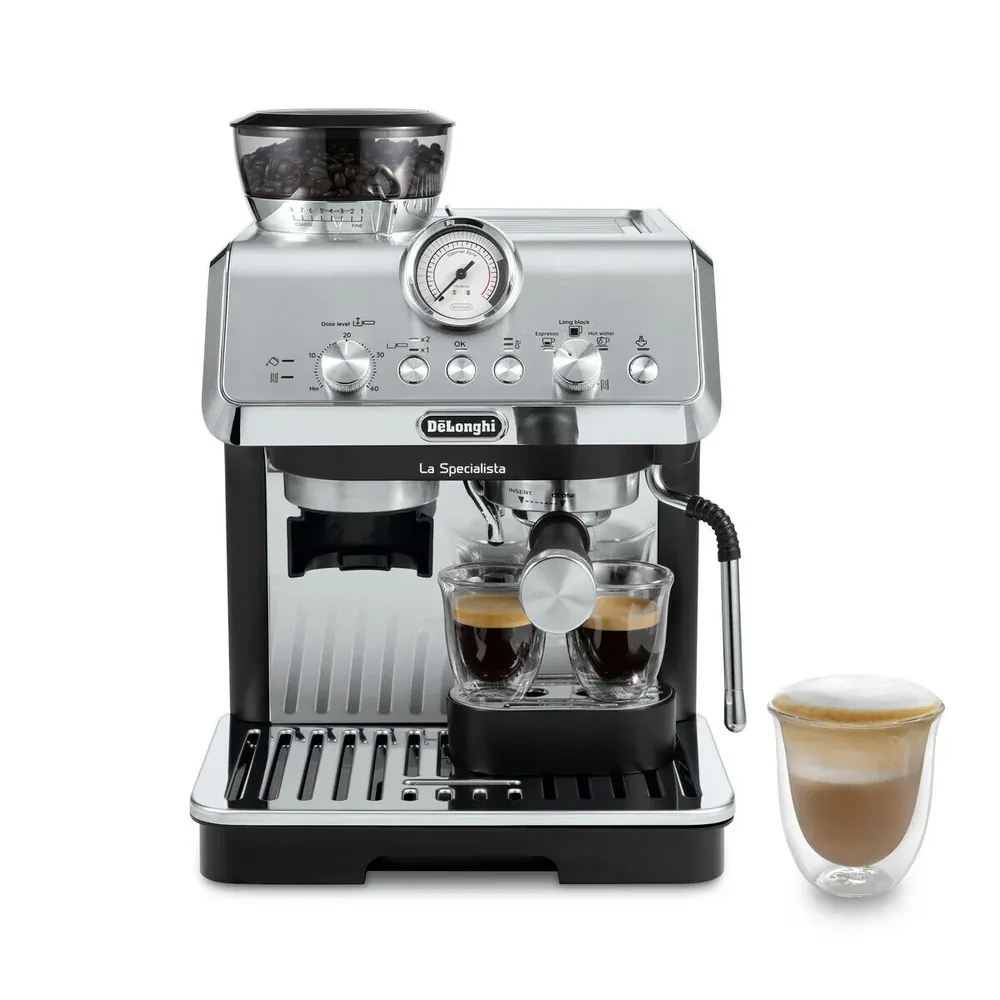 DeLonghi EC9155. MB La Specialista цвет Серебристый/Черный