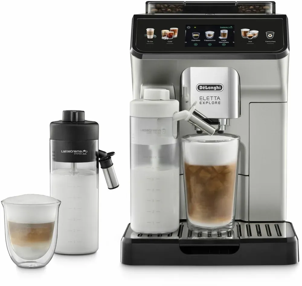 DeLonghi Eletta Explore ECAM450.55, ракурс 3