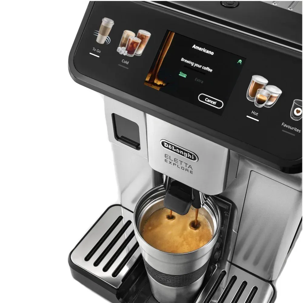 DeLonghi Eletta Explore ECAM450.55, ракурс 5