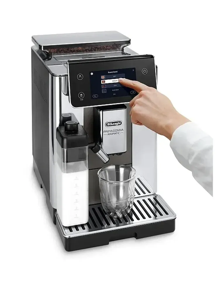 Delonghi Primadonna Aromatic ECAM630.75, ракурс 3