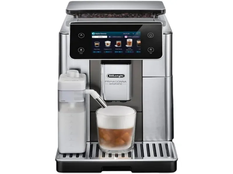 Delonghi Primadonna Aromatic ECAM630.75, ракурс 4