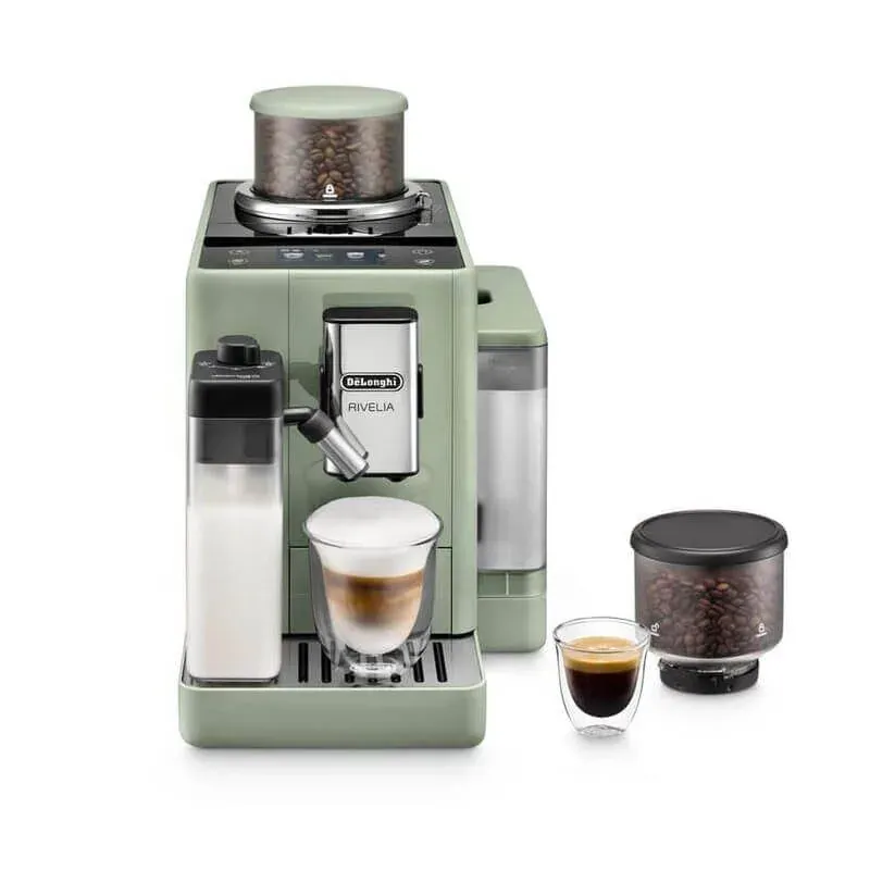 De'Longhi Rivelia Perfetto EXAM441.55. GR Jade Green — фотография
