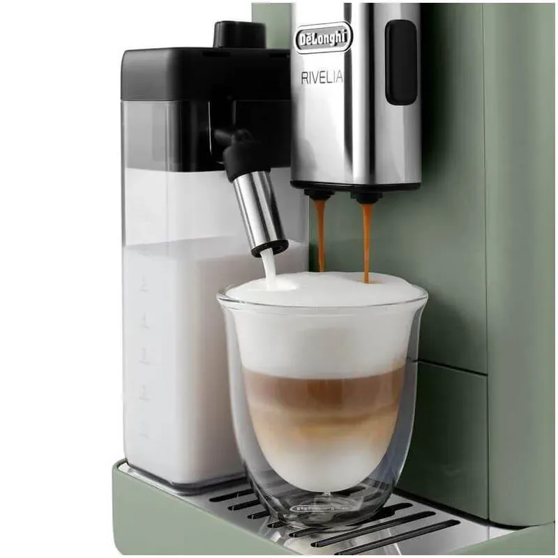 De'Longhi Rivelia Perfetto EXAM441.55. GR Jade Green, ракурс 2