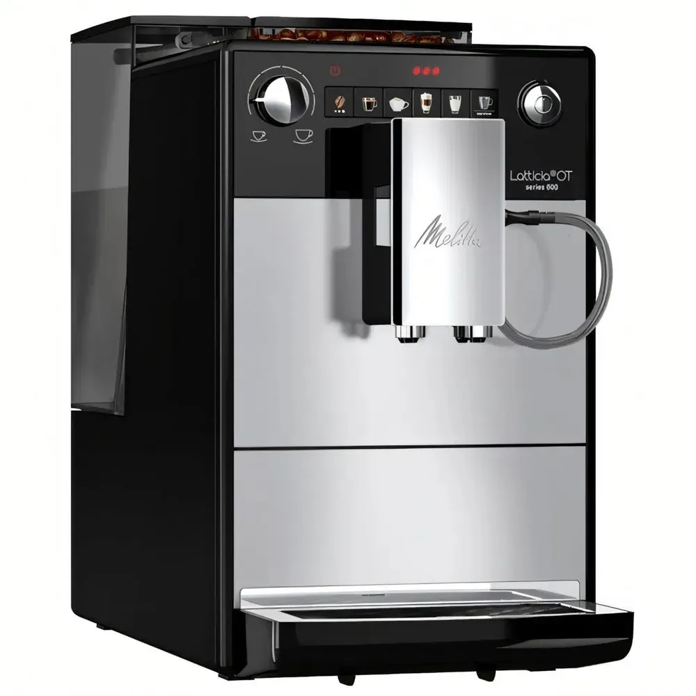 Melitta Caffeo F 300-101 Latticia OT серебро, ракурс 2