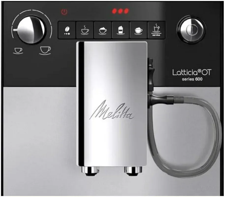Melitta Caffeo F 300-101 Latticia OT серебро, ракурс 5