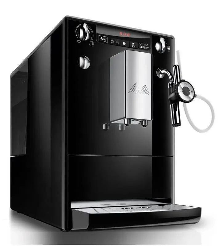 Melitta Caffeo Solo & Perfect Milk Black E 957-201, ракурс 2